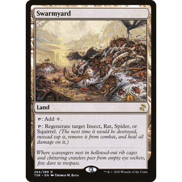 Magic: The Gathering Swarmyard (284) Lightly Played