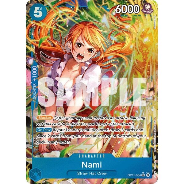 Bandai Nami (Alternate Art) (054) Lightly Played