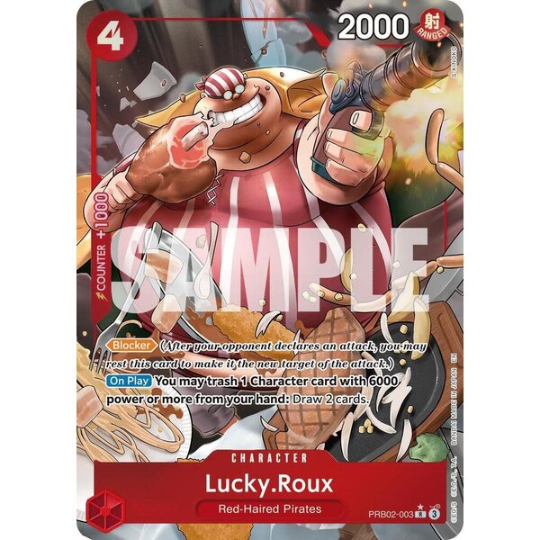 Magic: The Gathering Lucky.Roux (Alternate Art) (003) Lightly Played
