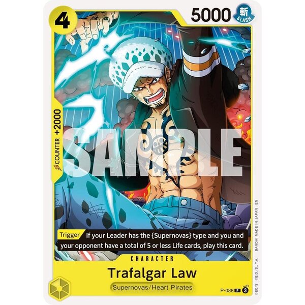 Bandai Trafalgar Law (Reprint) (088) Lightly Played