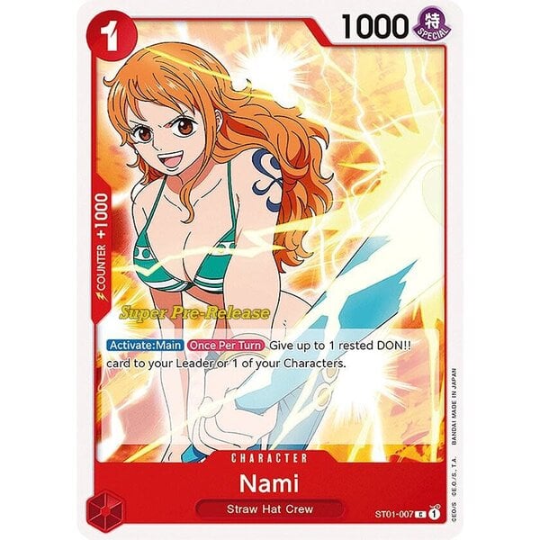 Bandai Nami (Prerelease) (007) Lightly Played