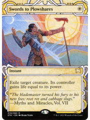 Magic: The Gathering Swords to Plowshares (Foil Etched) (010) Near Mint Foil