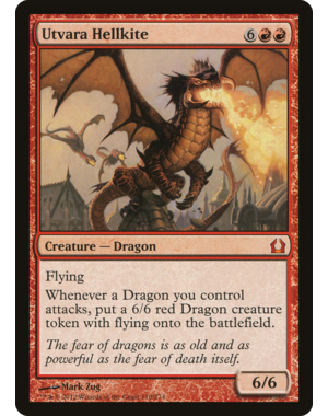 Magic: The Gathering Utvara Hellkite (110) Lightly Played
