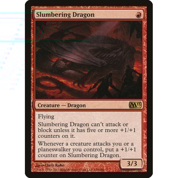 Magic: The Gathering Slumbering Dragon (148) Lightly Played