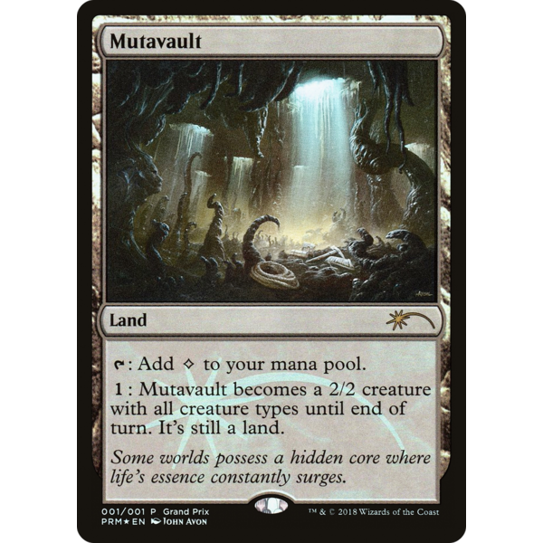 Magic: The Gathering Mutavault (001) Lightly Played Foil