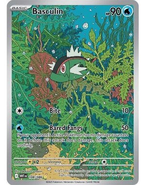 Pokemon Basculin (108) Lightly Played Holofoil