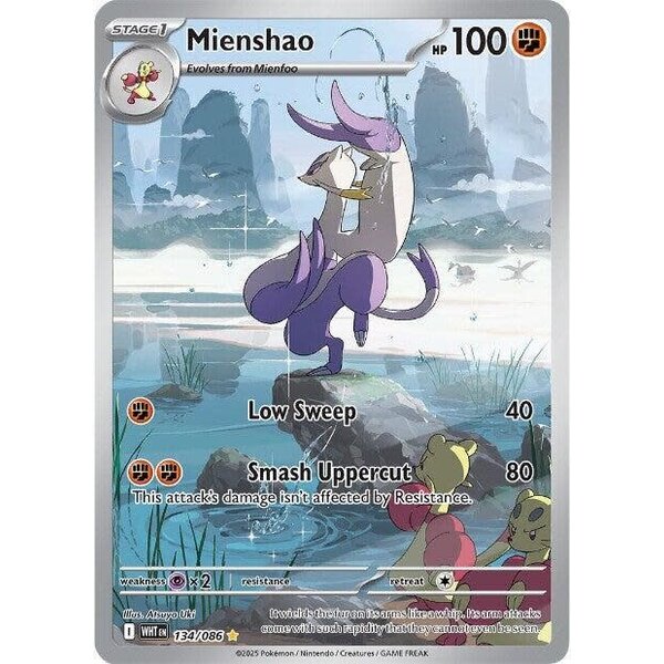 Pokemon Mienshao (134) Lightly Played Holofoil