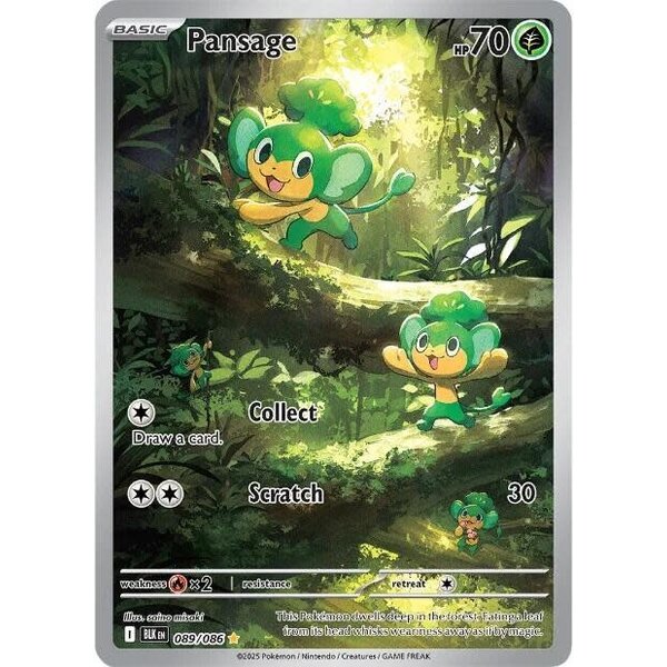 Pokemon Pansage (189) Lightly Played