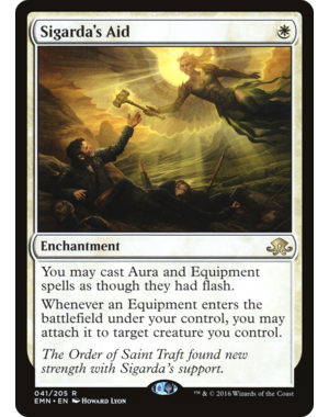 Magic: The Gathering Sigarda's Aid (041) Lightly Played