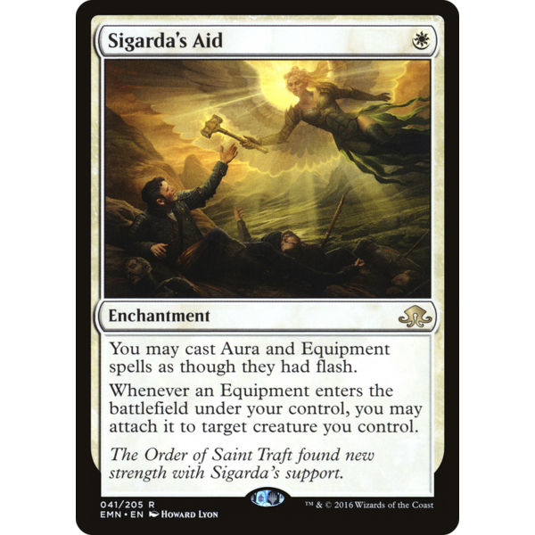 Magic: The Gathering Sigarda's Aid (041) Lightly Played