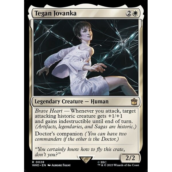 Magic: The Gathering Tegan Jovanka (028) Lightly Played Foil
