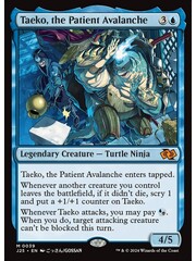 Magic: The Gathering Taeko, the Patient Avalanche (Anime) (039) Lightly Played