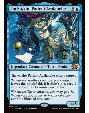 Magic: The Gathering Taeko, the Patient Avalanche (Anime) (039) Lightly Played