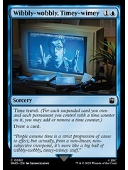 Magic: The Gathering Wibbly-wobbly, Timey-wimey (062) Lightly Played Foil