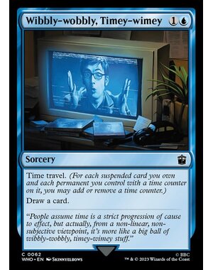 Magic: The Gathering Wibbly-wobbly, Timey-wimey (062) Lightly Played Foil