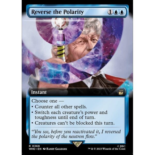 Magic: The Gathering Reverse the Polarity (Extended Art) (369) Lightly Played Foil