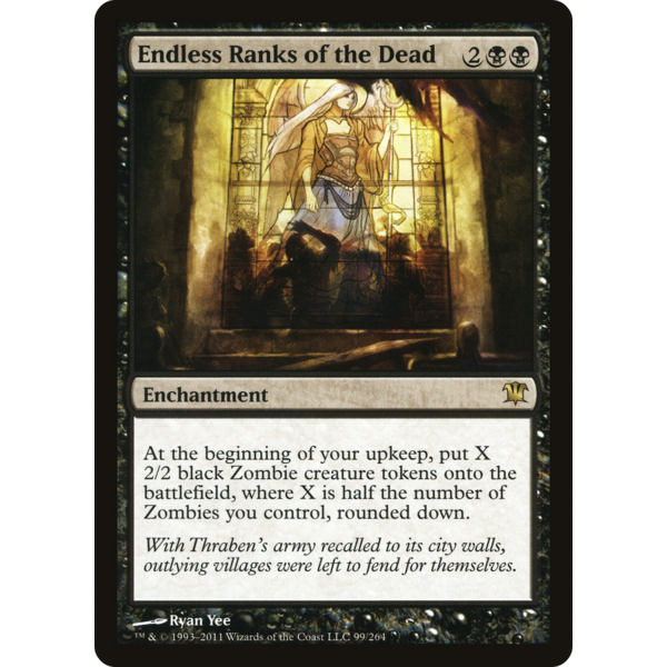 Magic: The Gathering Endless Ranks of the Dead (099) Lightly Played
