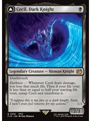 Magic: The Gathering Cecil, Dark Knight (091) Lightly Played Foil