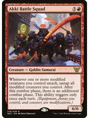 Magic: The Gathering Akki Battle Squad (018) Lightly Played