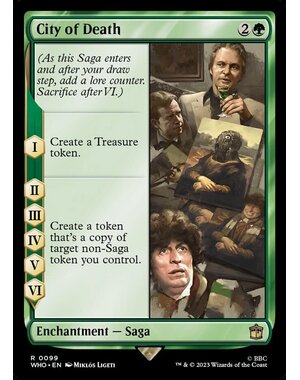 Magic: The Gathering City of Death (099) Lighly Played Foil