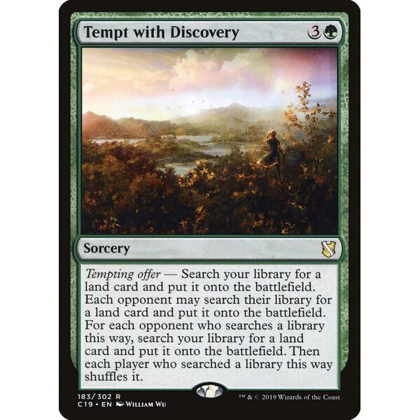 Magic: The Gathering Tempt with Discovery (183) Lightly Played