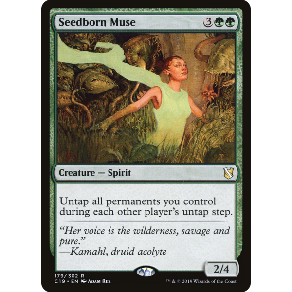 Magic: The Gathering Seedborn Muse (179) Lightly Played