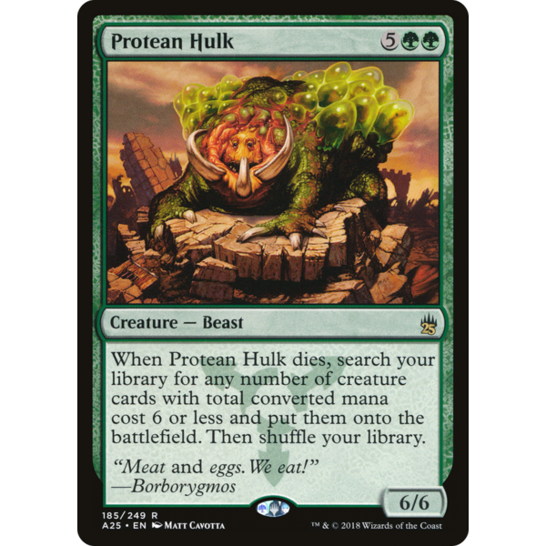 Magic: The Gathering Protean Hulk (185) Lightly Played