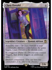 Magic: The Gathering Clara Oswald (009) Lightly Played Foil
