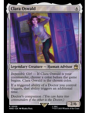 Magic: The Gathering Clara Oswald (009) Lightly Played Foil