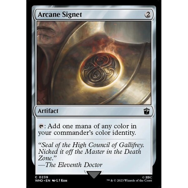 Magic: The Gathering Arcane Signet (239) Lightly Played Foil