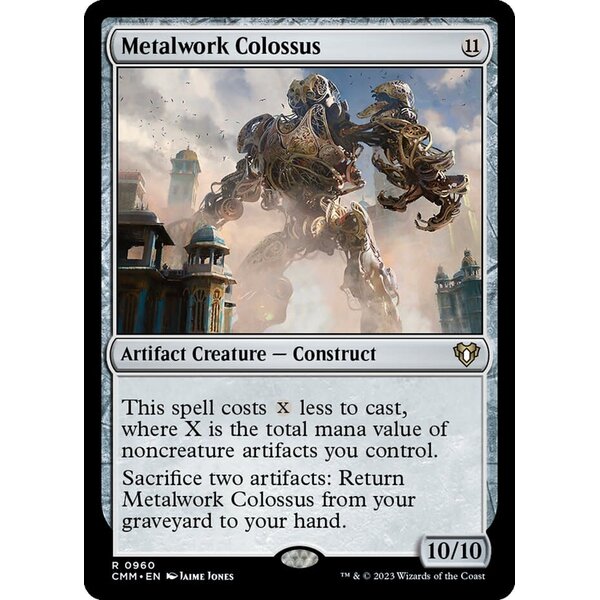Magic: The Gathering Metalwork Colossus (960) Lightly Played