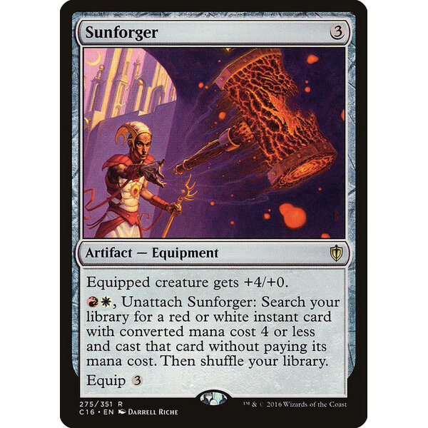 Magic: The Gathering Sunforger (275) Lightly Played