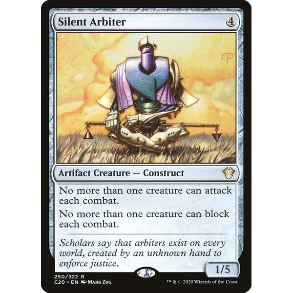 Magic: The Gathering Silent Arbiter (250) Lightly Played