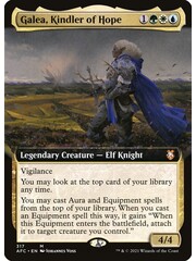 Magic: The Gathering Galea, Kindler of Hope (Extended Art) (317) Lightly Played