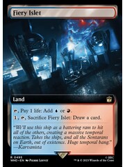 Magic: The Gathering Fiery Islet (Extended Art) (495) Lightly Played Foil