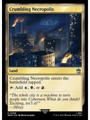 Magic: The Gathering Crumbling Necropolis (268) Lightly Played Foil