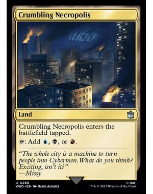 Magic: The Gathering Crumbling Necropolis (268) Lightly Played Foil