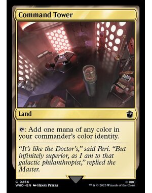 Magic: The Gathering Command Tower (266) Lightly Played Foil