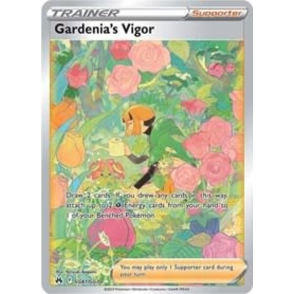 Pokemon Gardenia's Vigor (GG61) Near Mint Holofoil