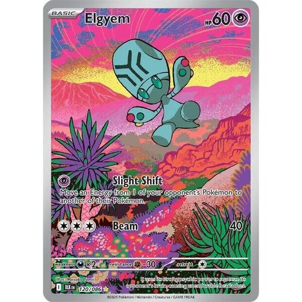 Pokemon Elgyem (120) Lightly Played Holofoil