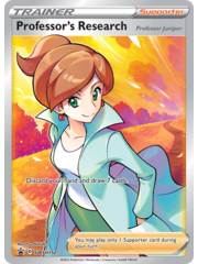Pokemon Professor's Research (SWSH152) Lightly Played Holofoil