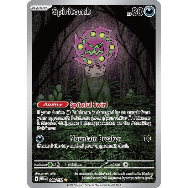 Pokemon Spiritomb (148) Lightly Played Holofoil