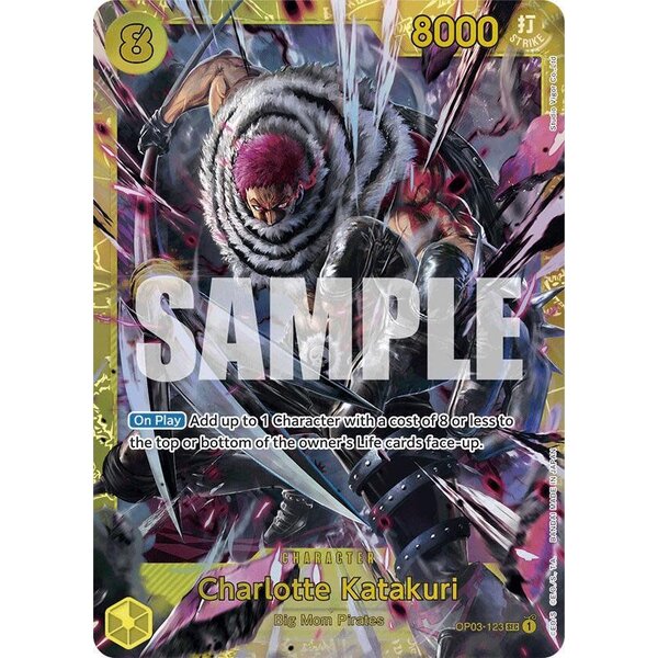 Bandai Charlotte Katakuri (Reprint) (OP03-123) Lightly Played