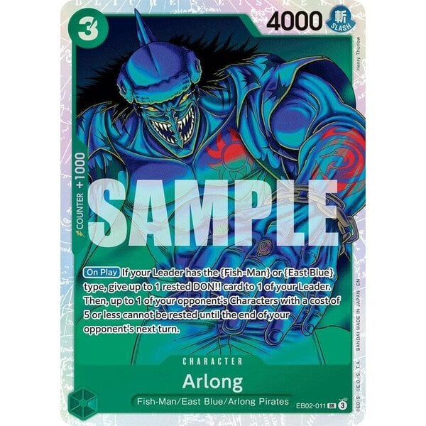 Bandai Arlong (EB2-011) Lightly Played