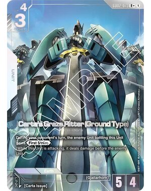Bandai Carta's Graze Ritter (Ground Type) (R+) (073) Near Mint