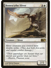 Magic: The Gathering Bonescythe Sliver (009) Lightly Played