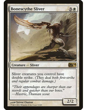 Magic: The Gathering Bonescythe Sliver (009) Lightly Played
