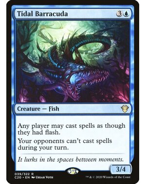 Magic: The Gathering Tidal Barracuda (039) Lightly Played