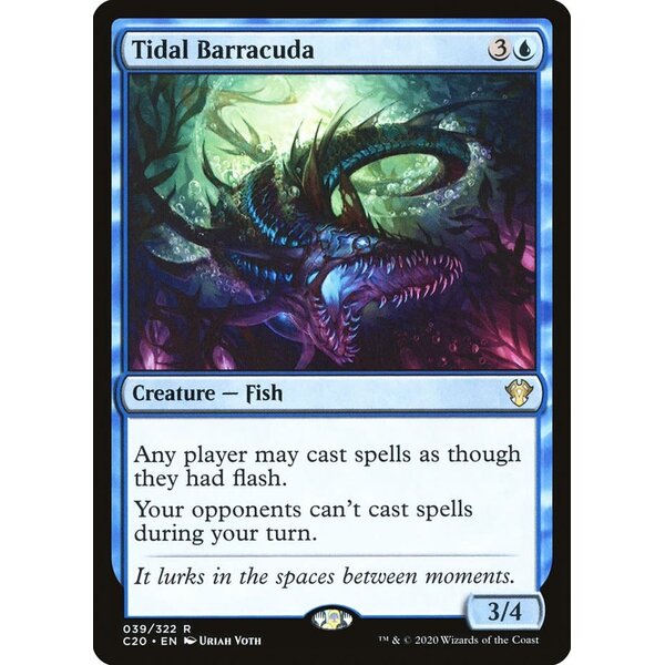 Magic: The Gathering Tidal Barracuda (039) Lightly Played
