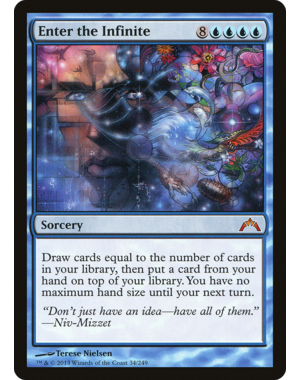 Magic: The Gathering Enter the Infinite (034) Lightly Played